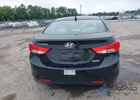 2012 Hyundai Elantra Limited (Ulsan Plant) from USA, damaged, VIN KMHDH4AE5CU268773